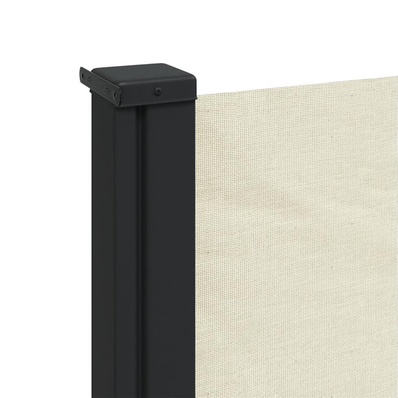 Auvent latéral rétractable Vidaxl, Crème, crème, 70.9" x 236.2"