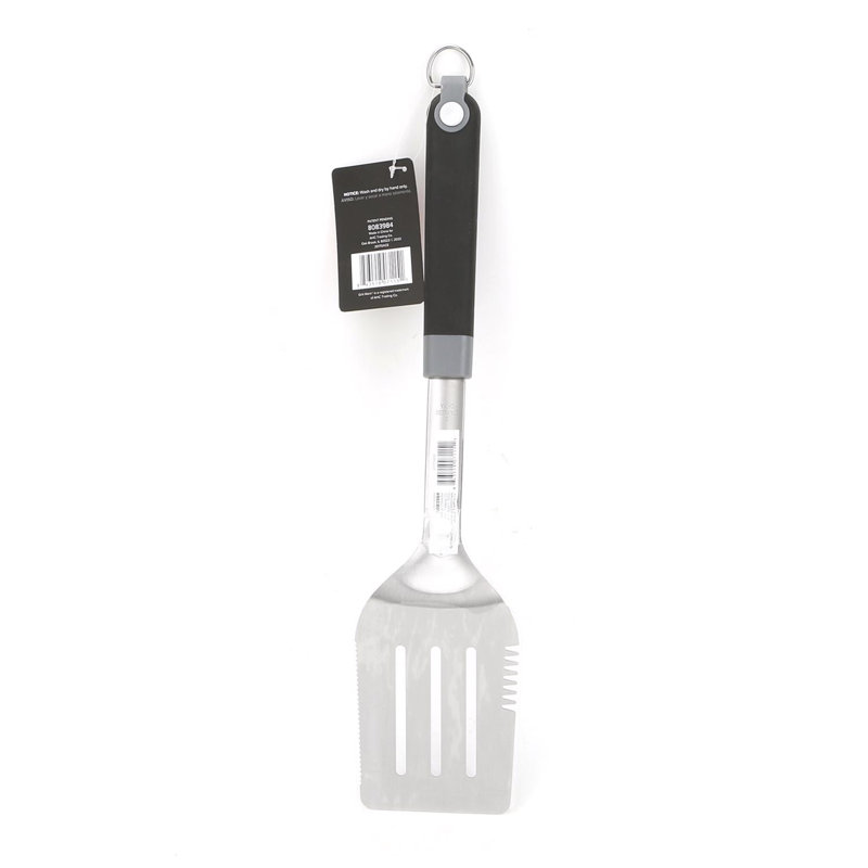 Grill Mark Stainless Steel Black and Silver Grill Spatula