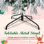 6ft Pre-Lit Snow Flocked Artificial Christmas Tree with 300 Lights 8 Modes 790 Tips-456106402