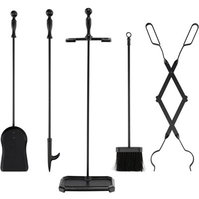 Pacheco Iron Fireplace Tool Set