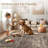 Machine Washable Rug Oriental Vintage Non-Slip Low Pile Rubber Backing Area Rug for Living Room Bedroom Kitchen Dining Room-1831684536