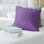 Coussin décoratif moderne noir et blanc Zig Zag