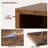 2-Tier Bookcase, Book Shelf, Open Storage Shelf, for Living Room, Home Office, Dinning Room-712778350
