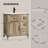 Farmhouse Bathroom Vanity With Sink (no faucet)-893111605