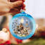 3.5'' Handmade Glass Ball Ornament