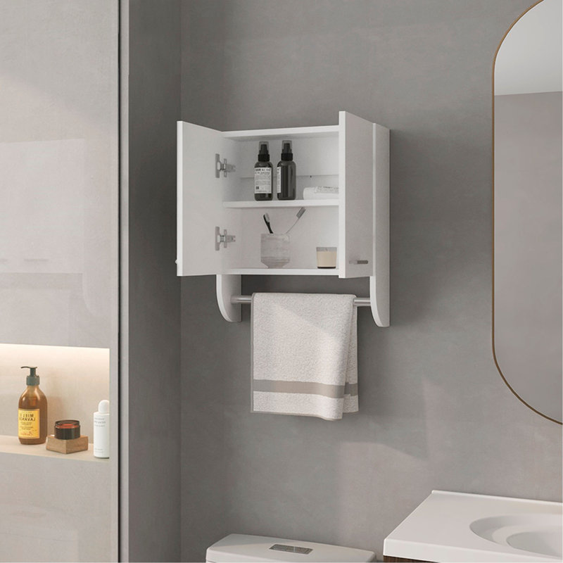 Pharmacie Riley, salle de bain, Blanc