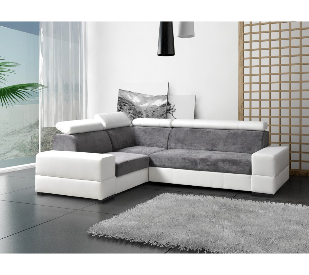 Ecksofa Bardin mit Bettfunktion