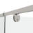 44 - 48" X 71" Pivot Swing Shower Enclosure, 1/4" Tempered Glass, , Effortless Installation, Magnetic Closure, Leak- Glass Door, Install, Waterproof Design-120954712