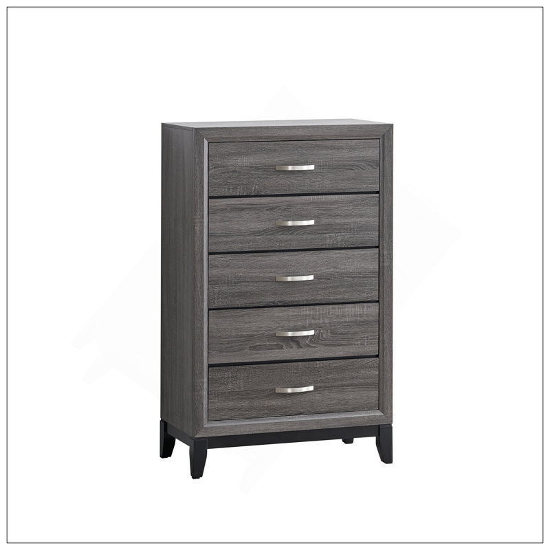 Coffre Glasgow G04305-CH, gris, Gris