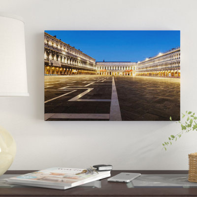 « italie, venice, piazza san marco (carré de st mark) » par mikolaj gospodarek, reproduction d’impression sur toile tendue