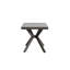 Table en aluminium coulé