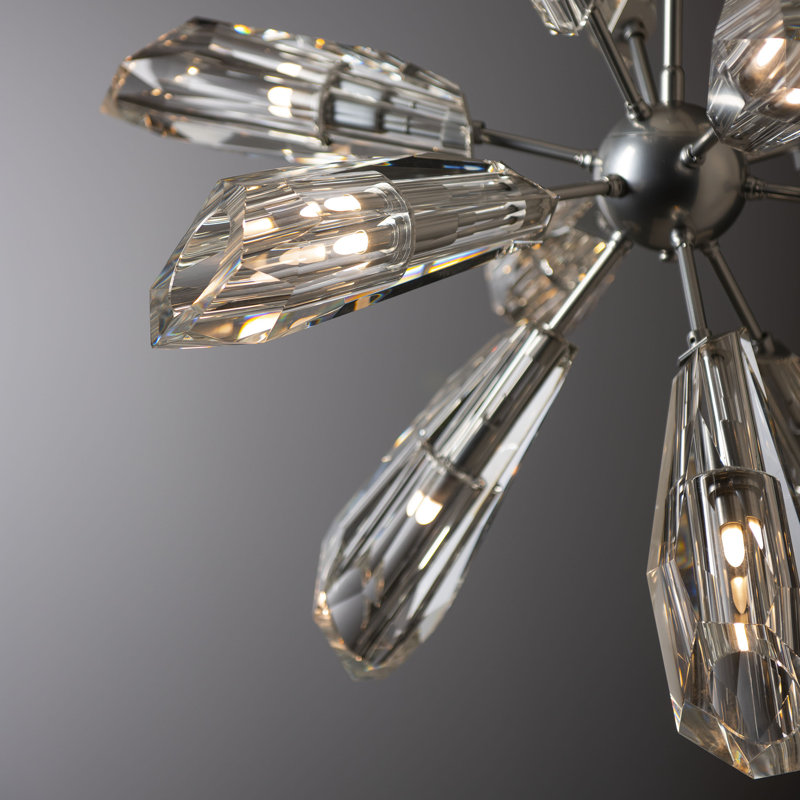Luma 12 - Light Chandelier, Sterling