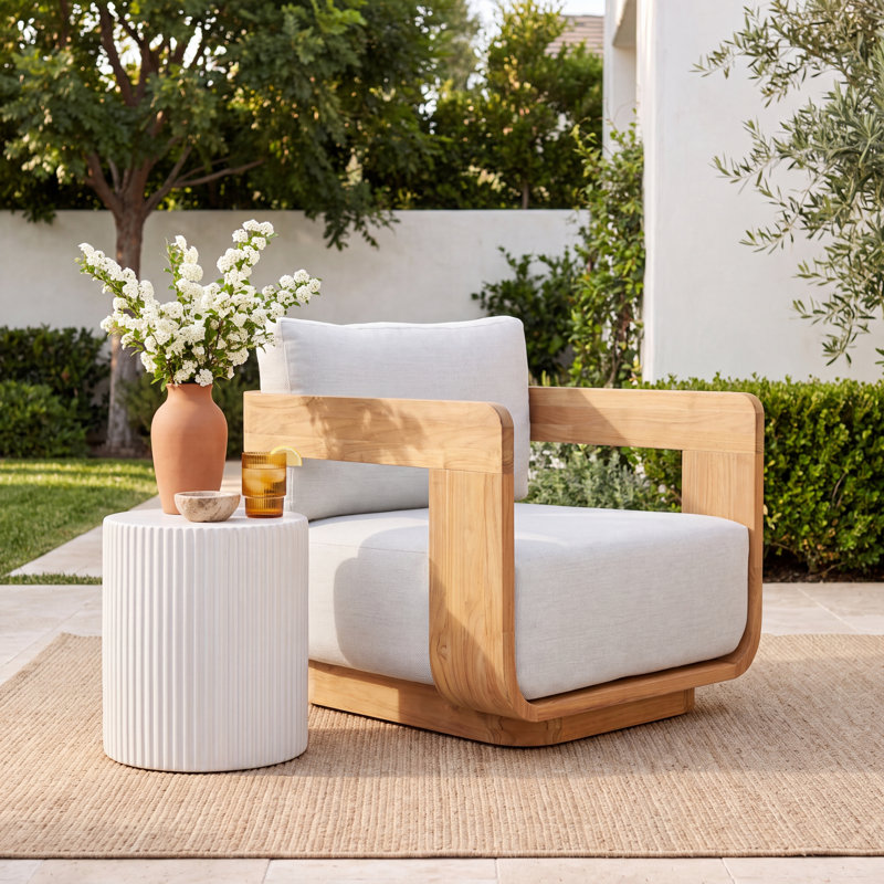 Nina Teak Patio Chair