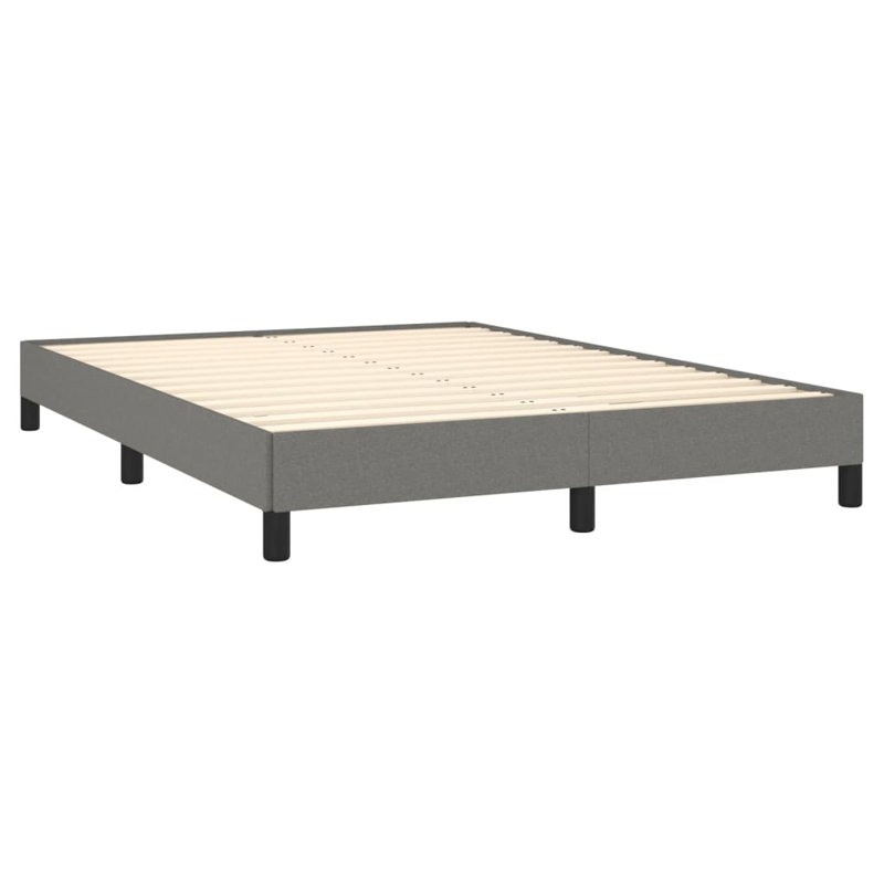 Koleigh Bed, Double (4'6), Dark Grey/Black