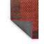 Rouge abstrait/Tapis décoratif brun-2022774803