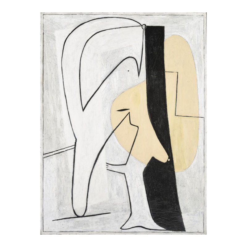 «Figure» par Pablo Picasso - Estampe numérique, H 20 po x l 16 po