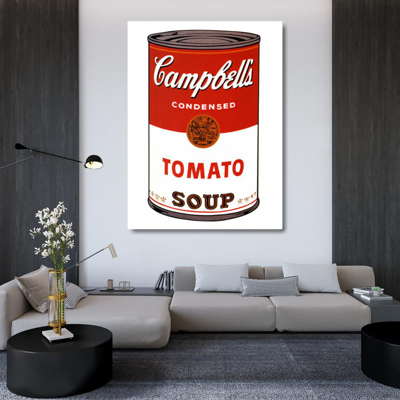 Campbell's Soup I (Tomate), 68, H 48 po x l 36 po