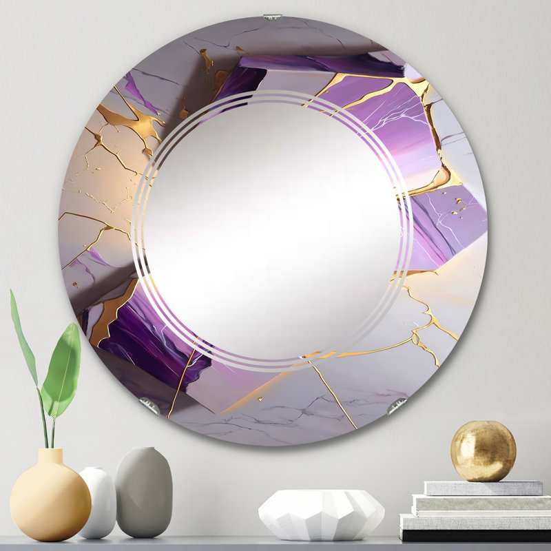 Miroir mural Queren, 24 po x 24 po