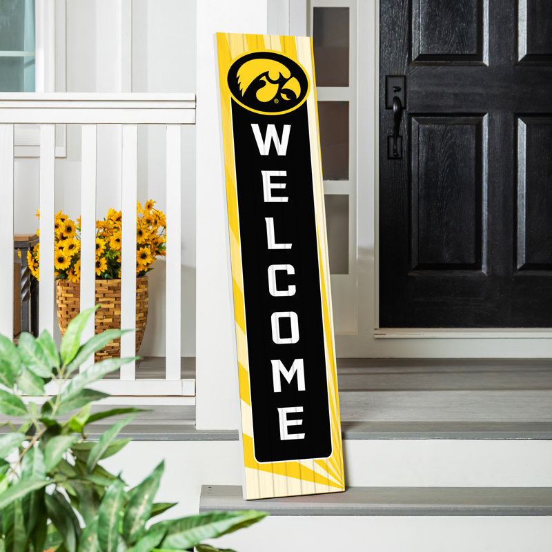 Enseigne de véranda 47 po Annalouise NCAA, NCAA Iowa