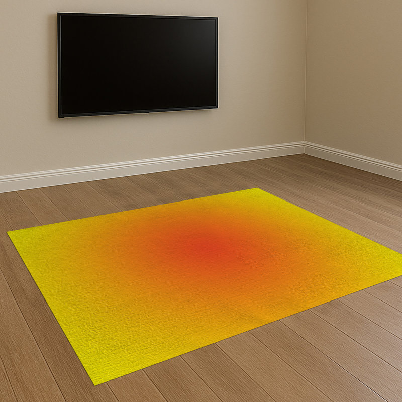 Abstract Area Rug, Runner 70 x 140 cm
