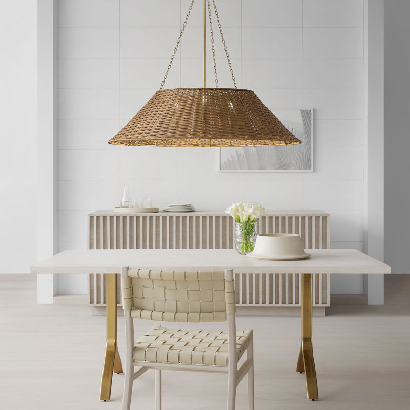 Corinne 3 - Light Pendant, Soft Brass, Brown