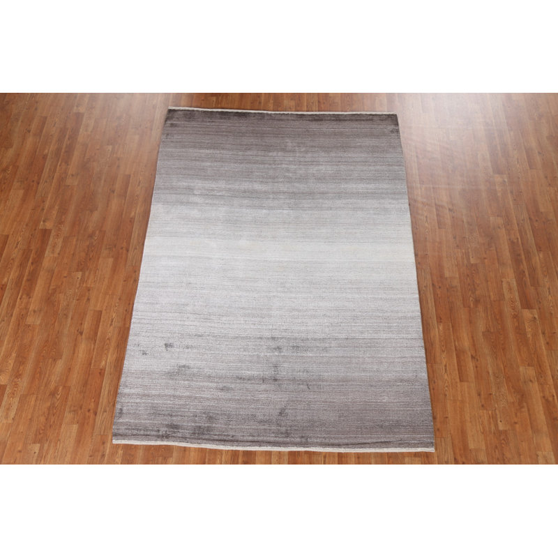 Contemporary Gabbeh Oriental Area Rug 5x8