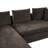 Jossilynn 94"W L-Shape Upholstered Convertible Sectional Couches Sofas-1334489887