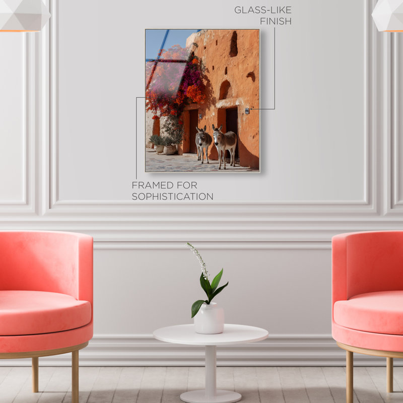 Morning Wait High-Gloss Frameless Acrylic Glass Wall Art Animals Print by Oliver Gal, Ready to Hang, 16 x 20, 21"H x 25"W