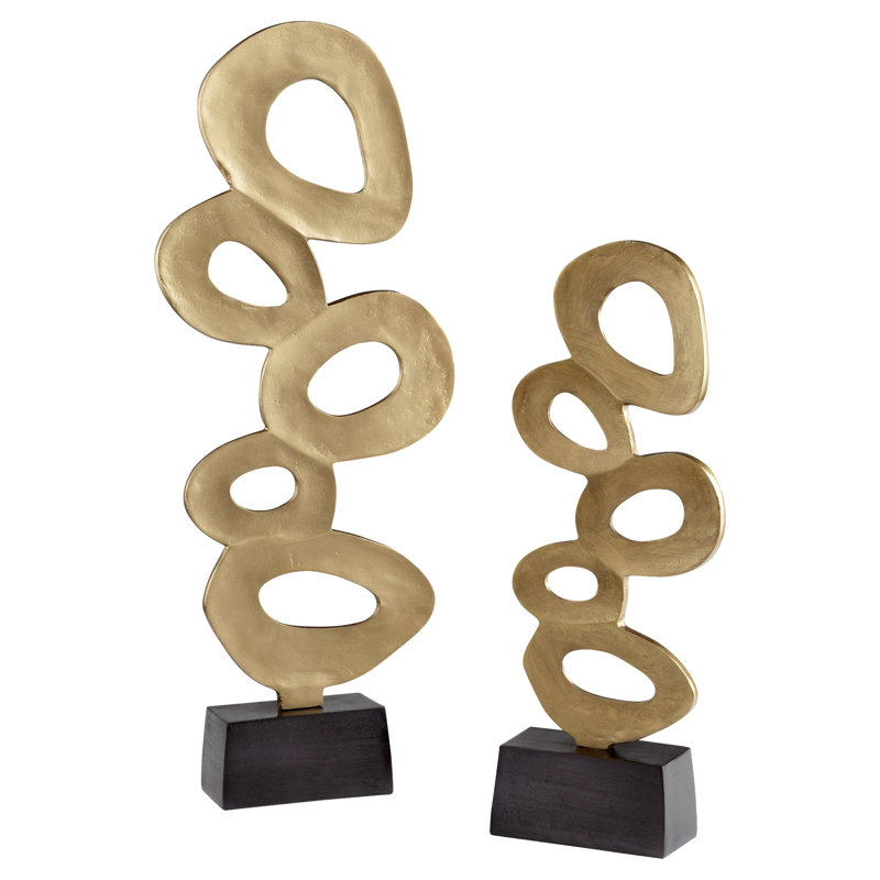 Chellean Lux Abstract Figurines & Sculptures, 23" H x 9" W x 3.5" D
