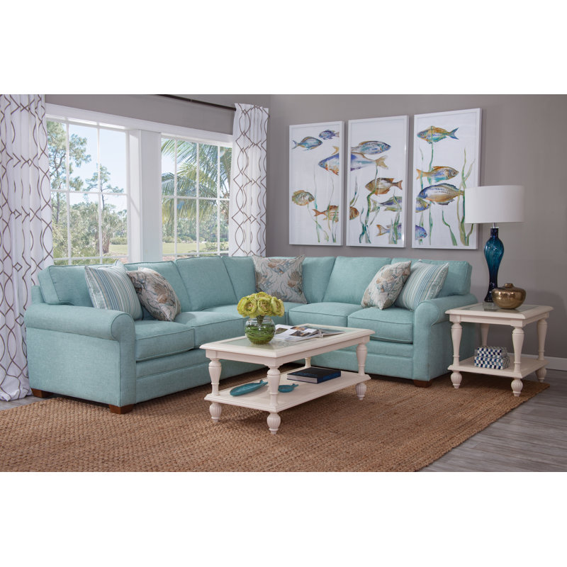 Bedford 2 - Piece Sectional, Elite Ivory; 0321-91, Frost White, Right Hand Facing