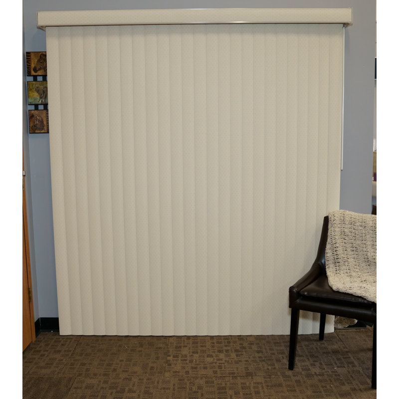 Room Darkening Vertical Blind, White
