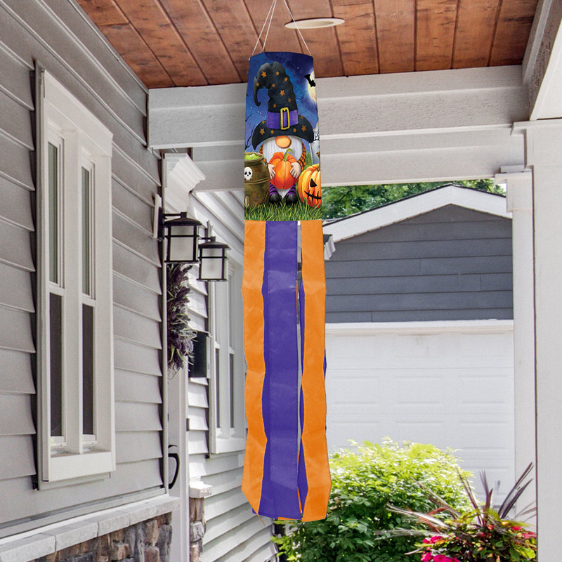 Halloween Gnomes Windsock