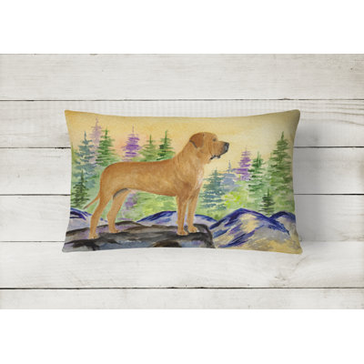 Tosa Inu Indoor/Outdoor Throw Pillow