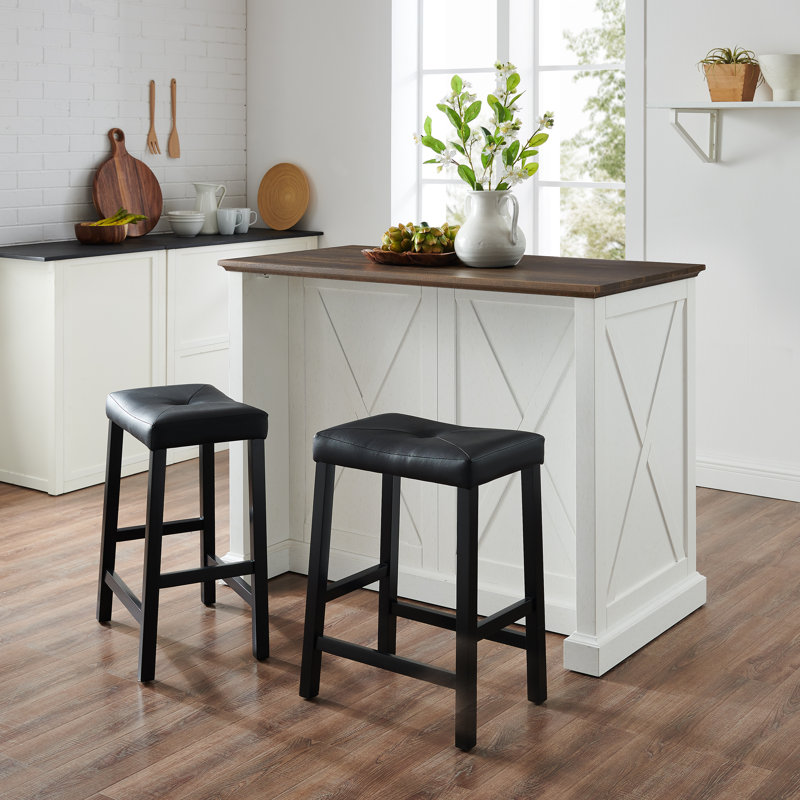 Ensemble d'îlot de cuisine 47,75 po Kaidy