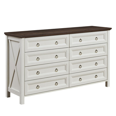 Commodes de ferme 8 tiroirs Farmhouse