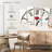 Kerner Key Heart Clock-108834957