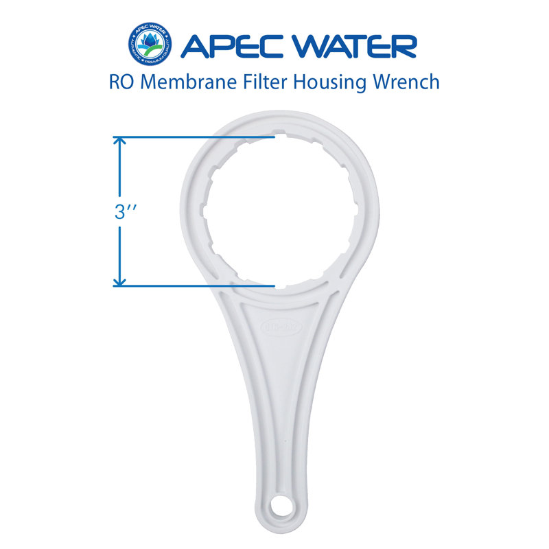 White Plastic Reverse Osmosis Membrane Housing Wrench