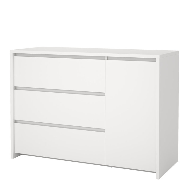 Borislava 118.6cm Sideboard, White