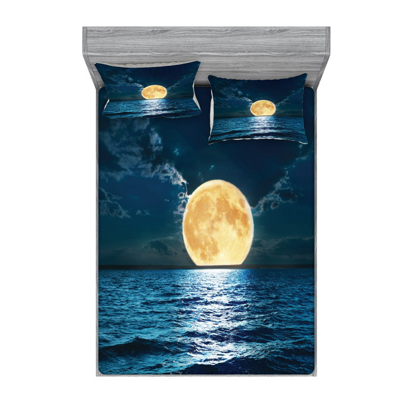Microfiber Sheet Set, Full Sheet Set with Fitted Sheet
