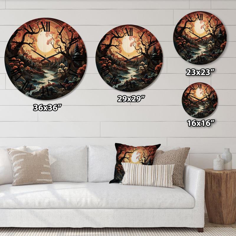 Horloge murale, Grand