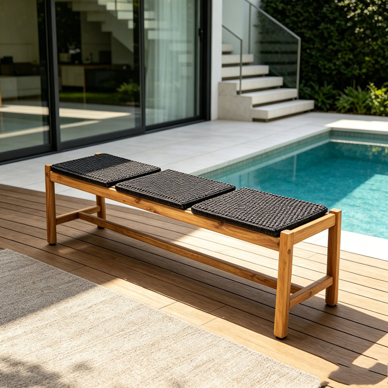 Banc de patio, Brun