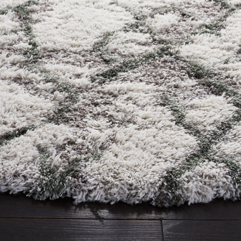 Adlea Shag 800 Performance Abstract Rug, Rectangle 3' x 5'
