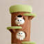 Simple and Creative Brown Cat Climbing Frame