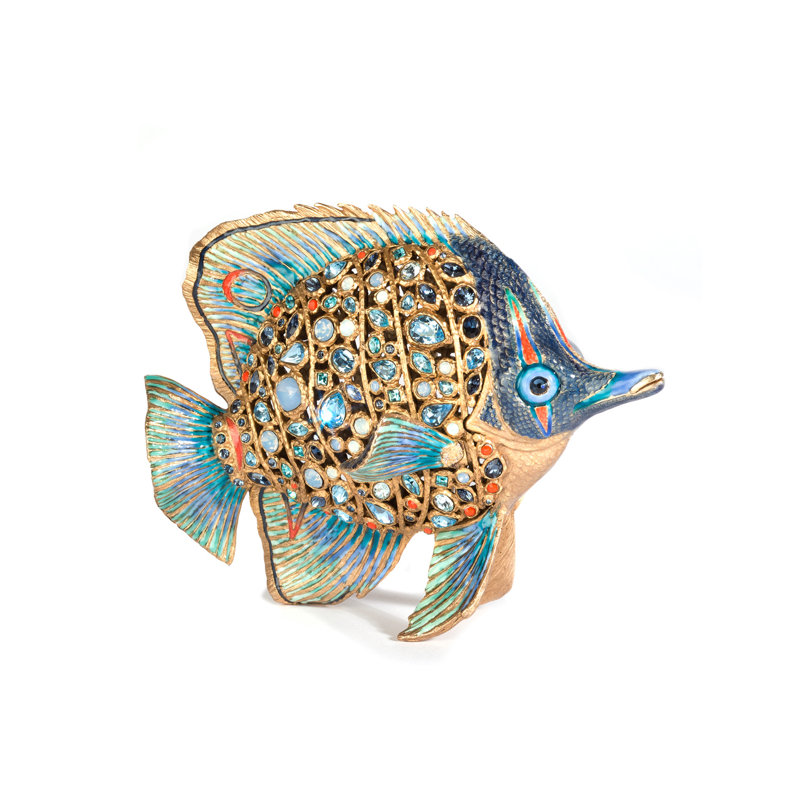 Weston Butterfly Fish Figurine