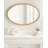 Oval Rattan Wall Mirror