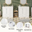 72" Double Bathroom Vanity Set-1937960869