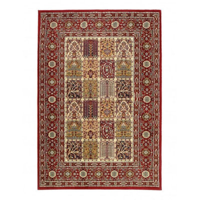 Oriental Area Rug in Beige