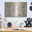 «Ice Cream Scoop Blueprint Brevet Parchment», art mural en métal-101616842