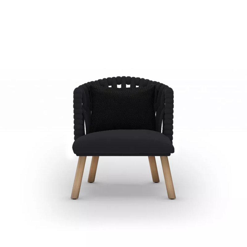 Knit Chair, Ink Black