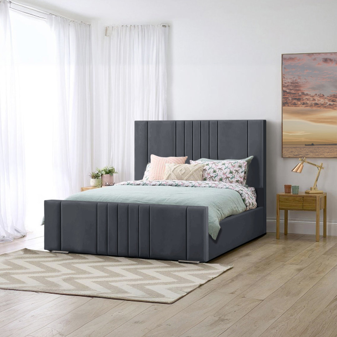 Mohiuddin Upholstered Storage Bed